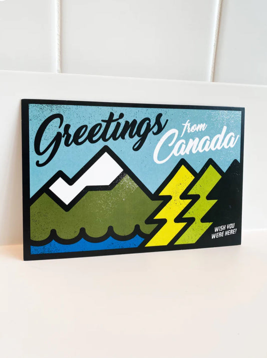 This Land - Greetings from Canada Postcard