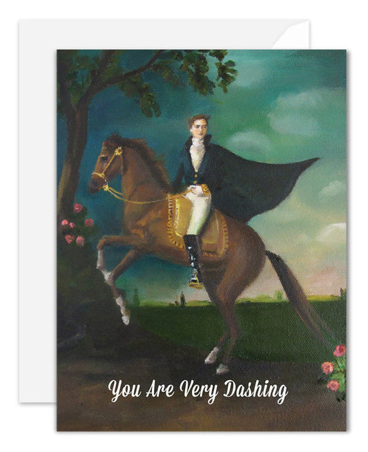 Janet Hill Studio - You Are Very Dashing Card
