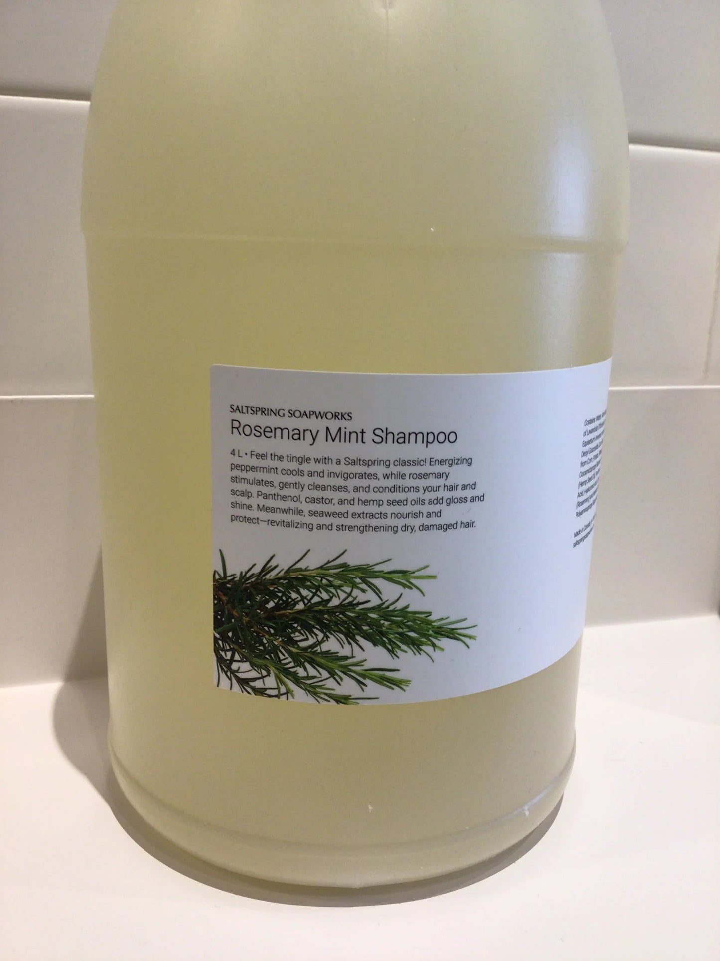 Saltspring Soapworks - Shampoo Rosemary Mint Refill / 100g