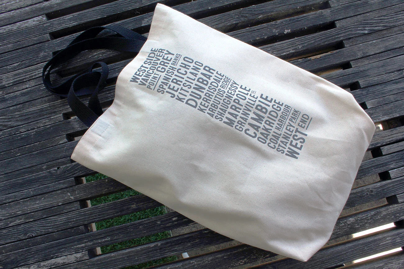 Riding the Pine - Bus Scroll Tote Bag