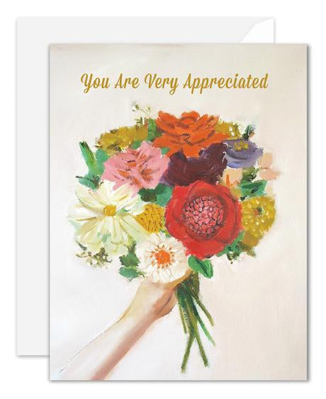 Janet Hill Studio - Thank You - You Are Very Appreciated Card