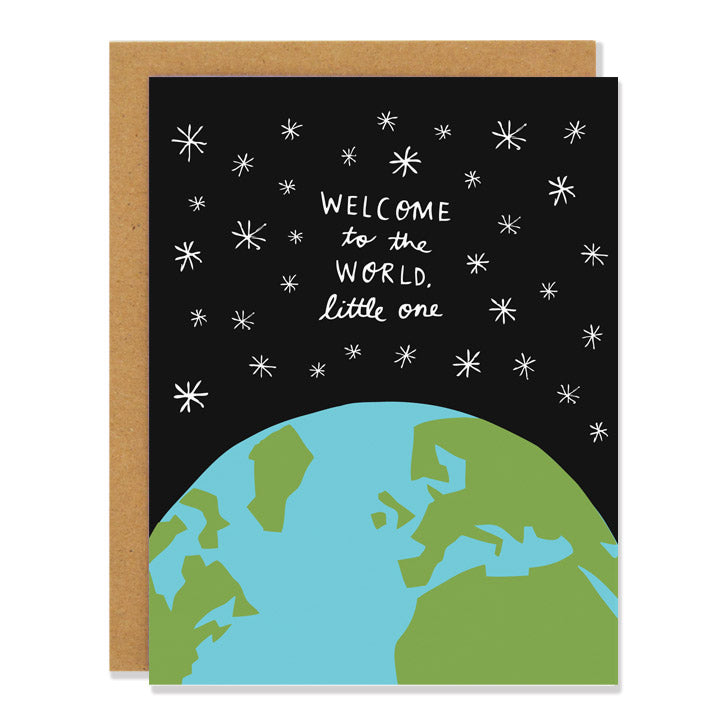Badger & Burke - Welcome Little One card